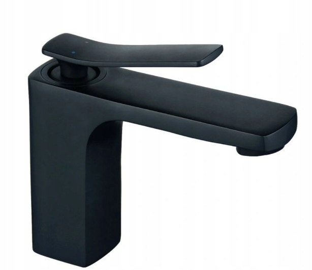 Moderný Sonic Black - Rea Washbasin Faucet