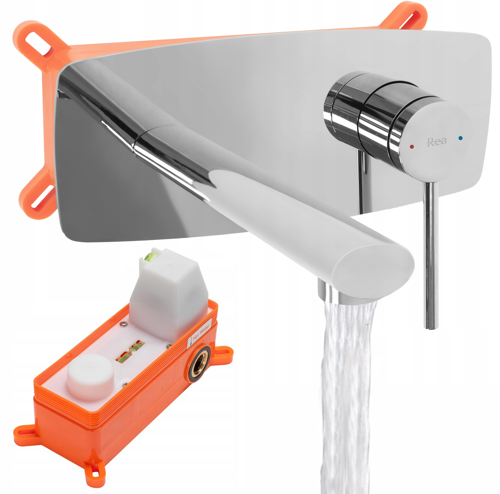 Flush -Mounted Wink Battery Oval Chrome Rea