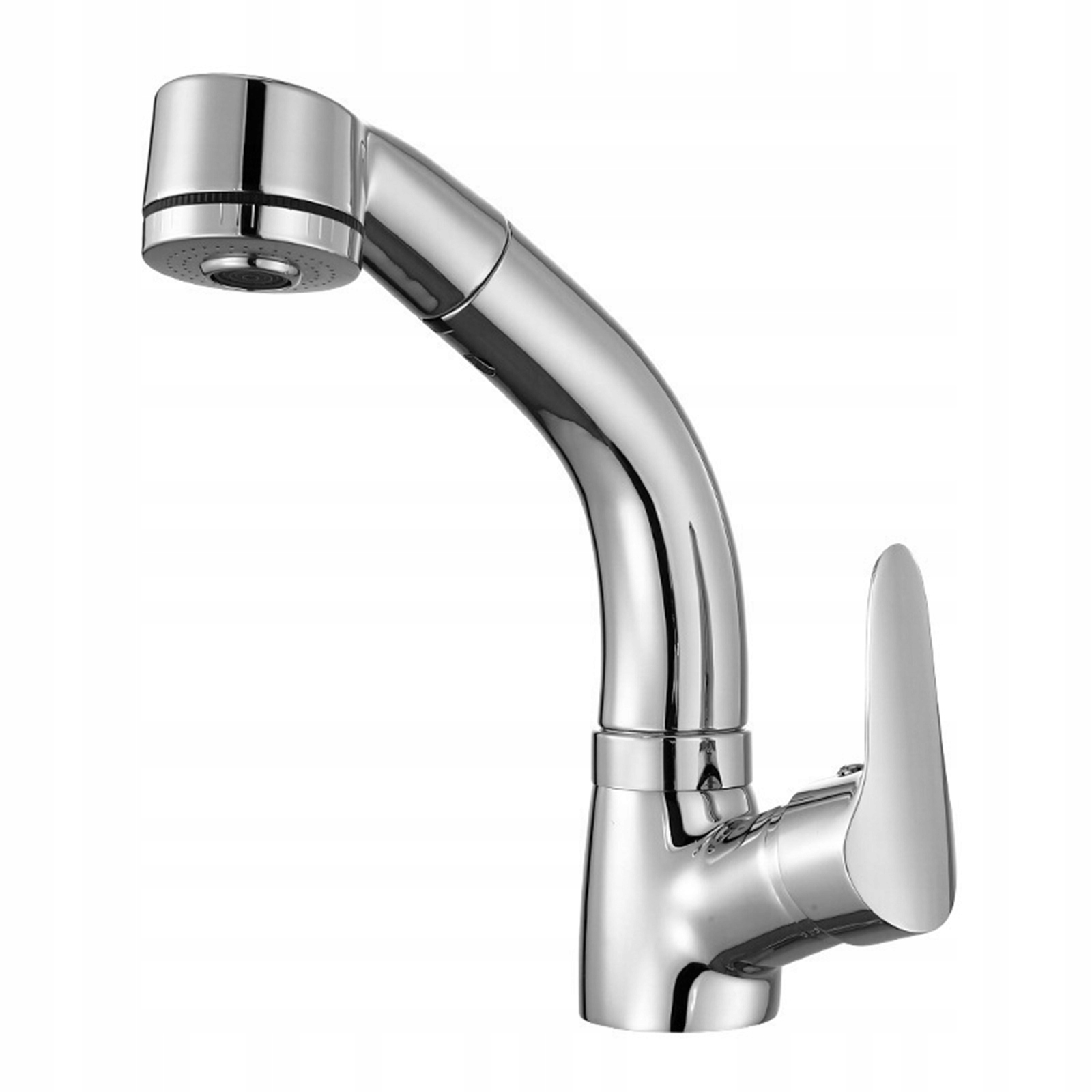 Washbasin faucet s nastaviteľným vytiahnutím