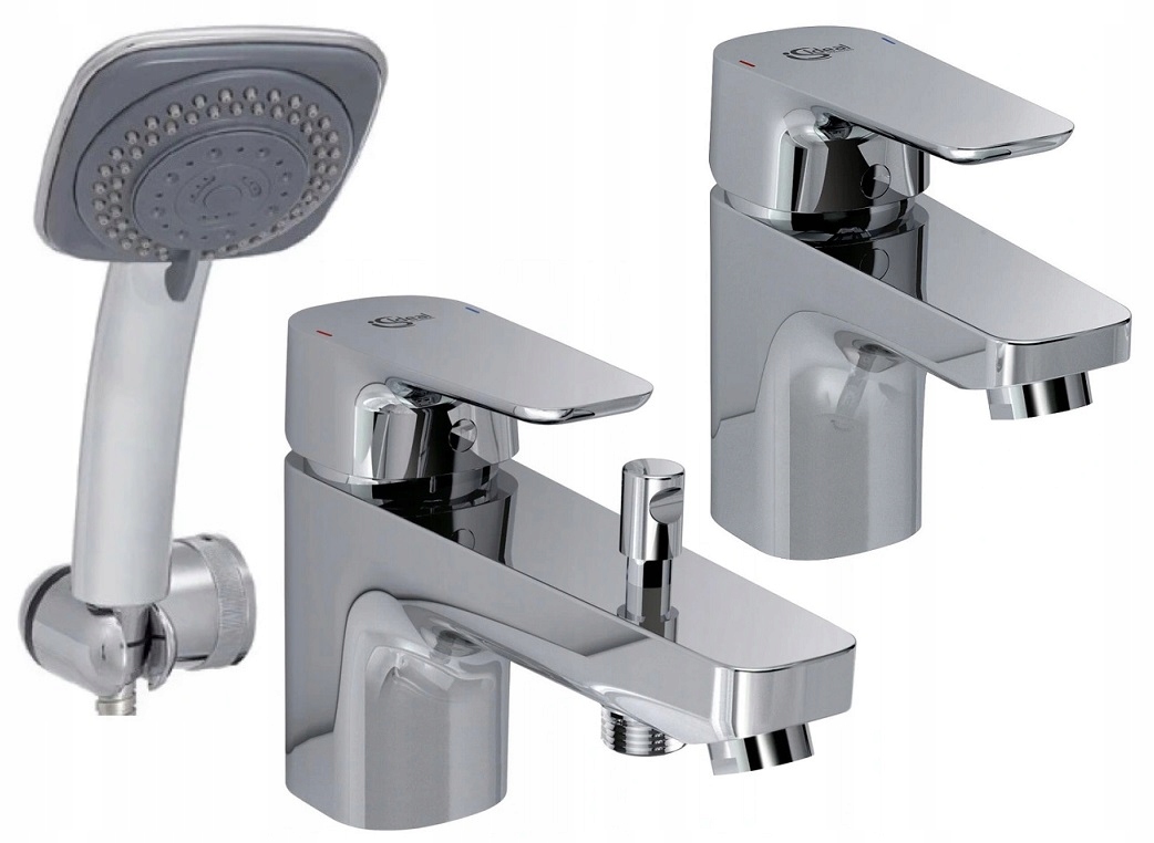 Batéria pre/1 zničená vaňa stojaca + washbasin