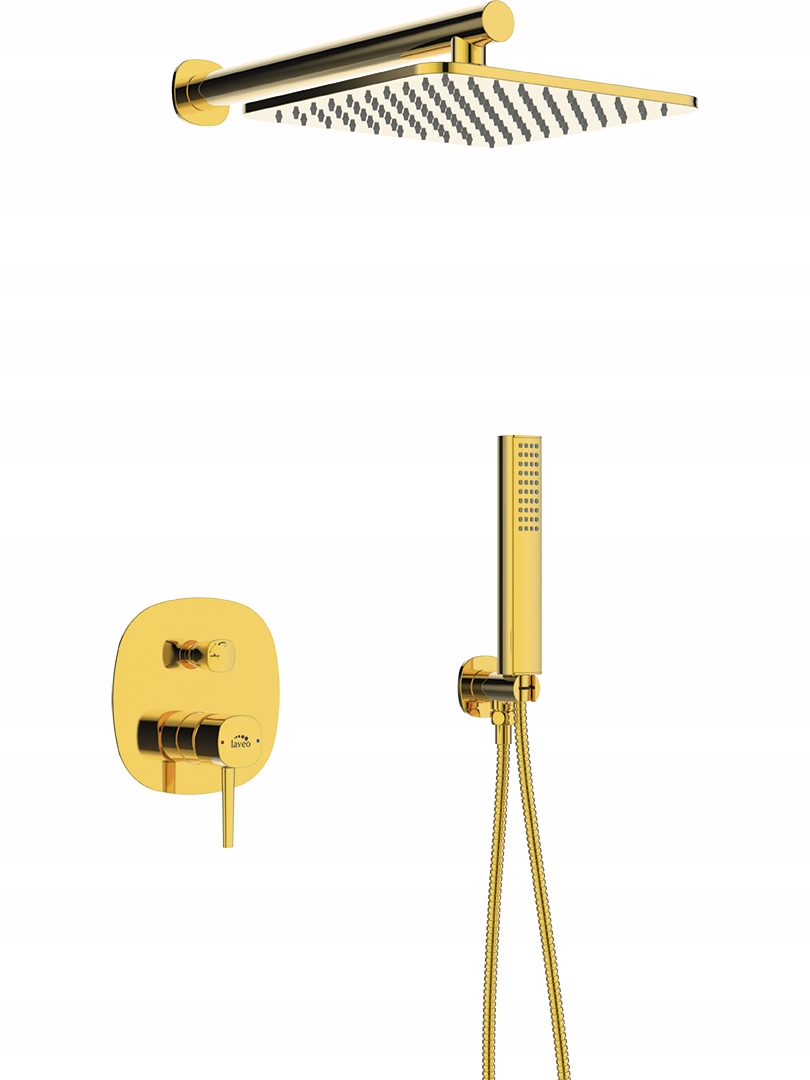 Flush -tvare sprejový faucet bap_g01p Zlaté pole