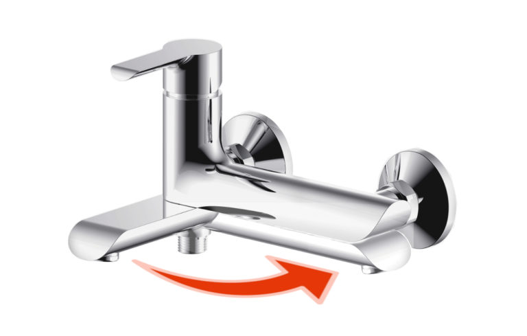Sprchový faucet, sprejový výtok!