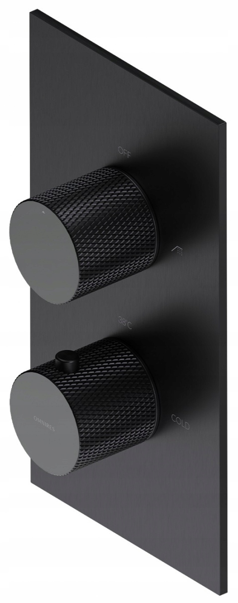 Omnires Contour Antracite Thermo sprchová batéria