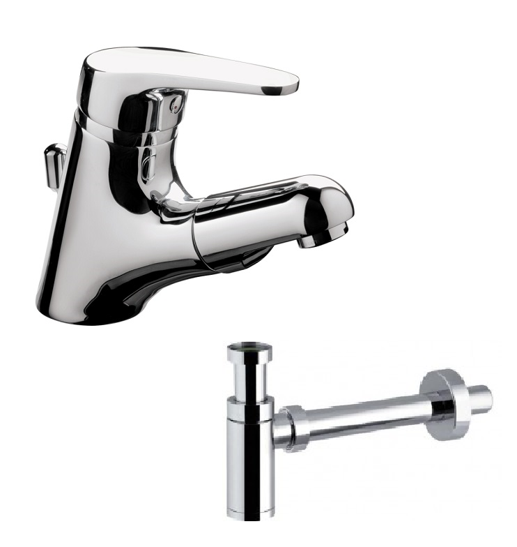 Umyť batériu s pull -out spout plutio + sifón