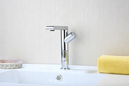 Art Platino Press Chrome Washbasin faucet