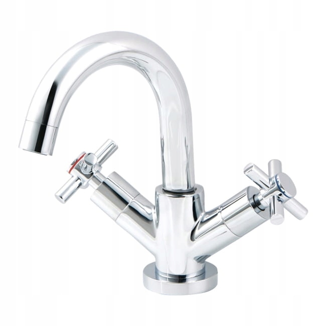 Goodhome Seaford Chrome Washbasin faucet