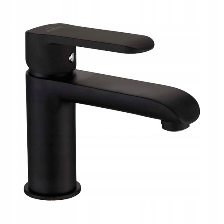 Siros Black Mat Click Clack Washbasin faucet