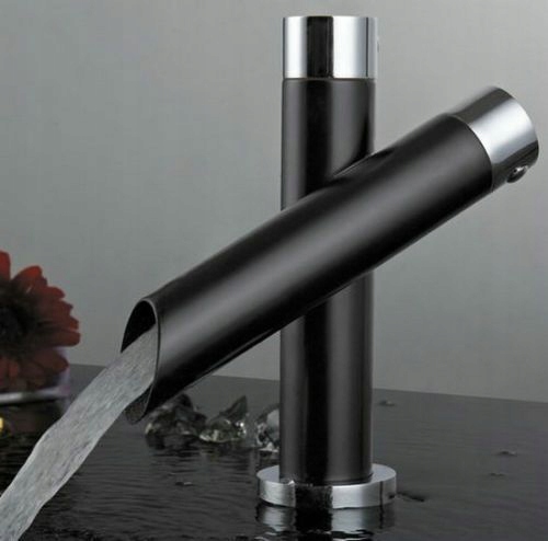 Čierny dizajn PROSISER Washbasin faucet