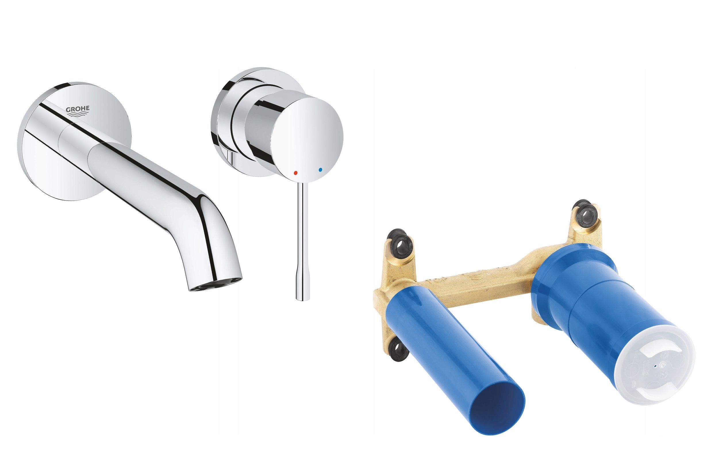 Flint Washbasin Faucet. Grohe Essence Set
