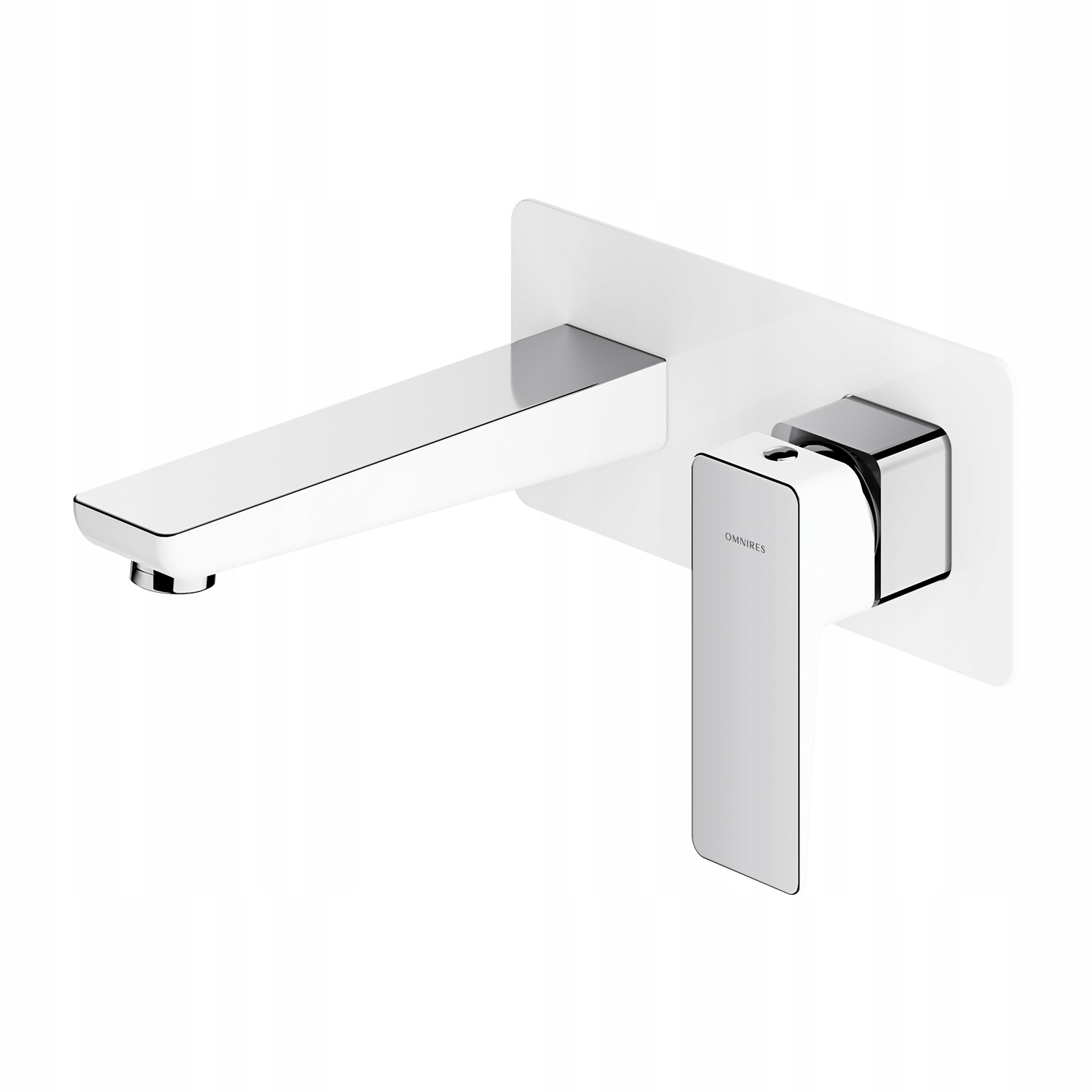 Omnires Chrome/Biela flush Simonin Sink Batéria