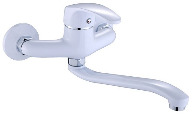 Washbasin faucet biely kakadu
