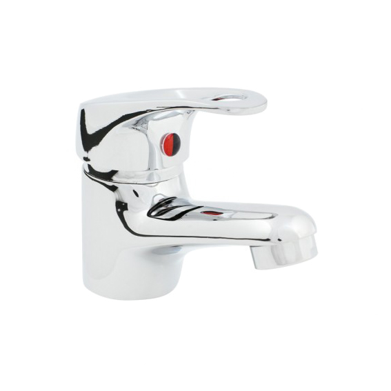 Chrómový b393 stojaci kohútik Washbasin