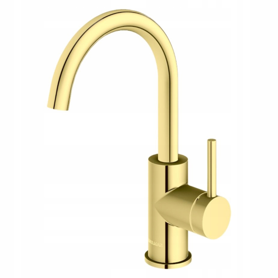Lešenie faucet stojace rotačné zlaté výtoky