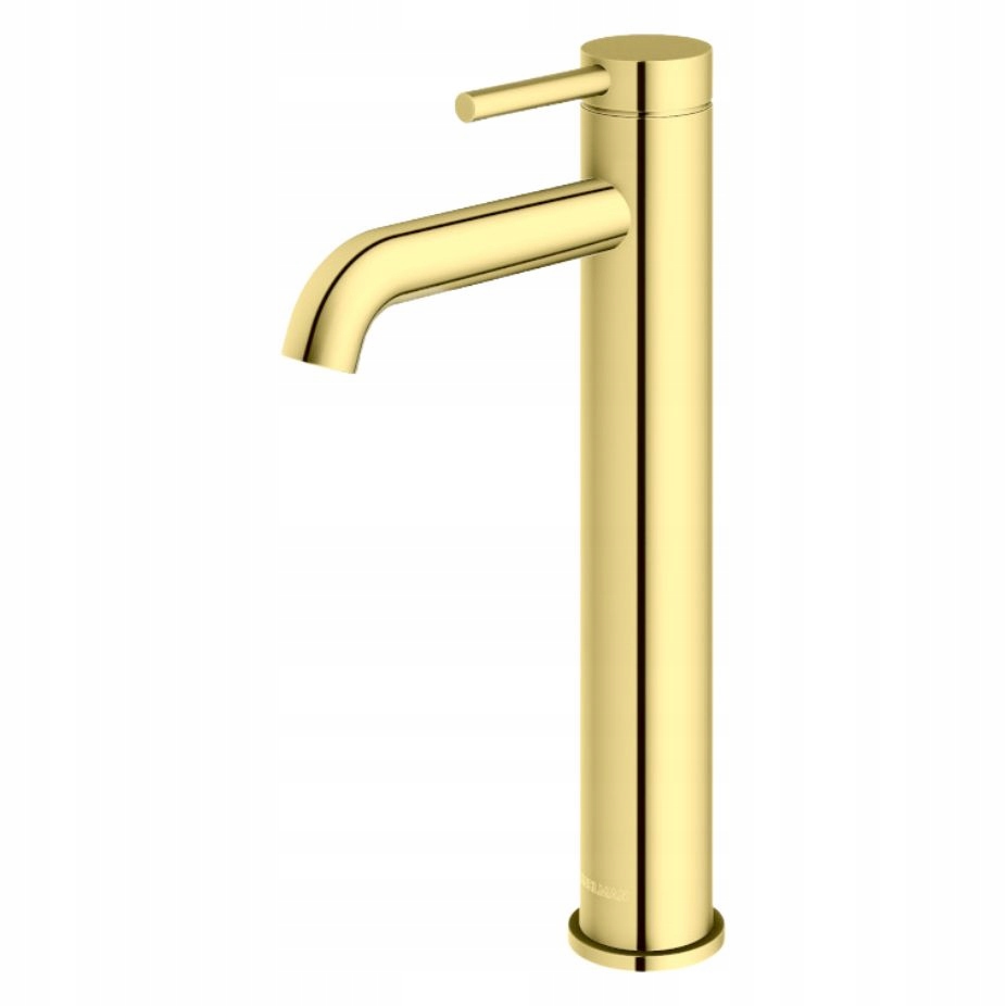 Lešenie faucet stojace vysoké zlato perla