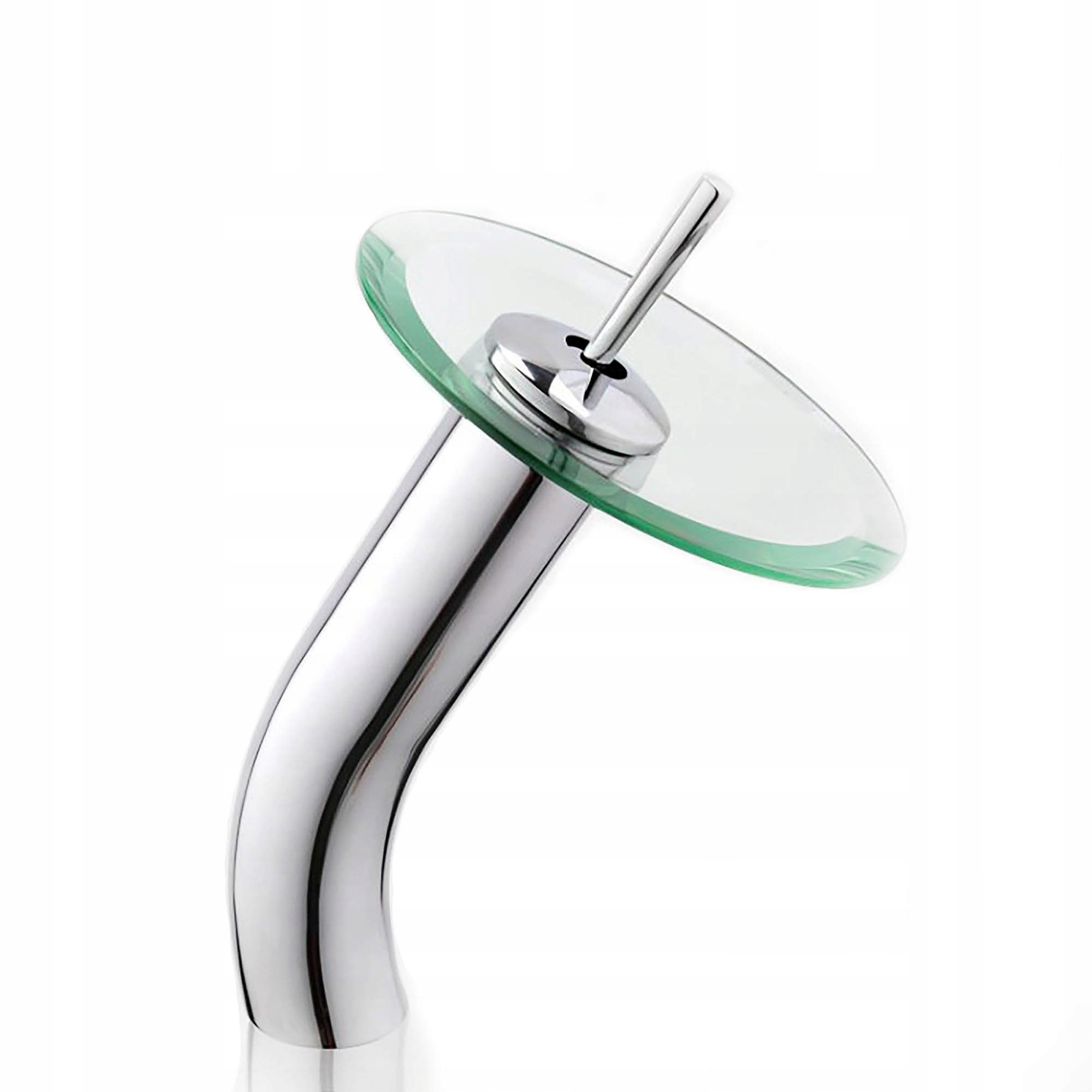 Skafold faucet stojaci vysoký sklenený chróm