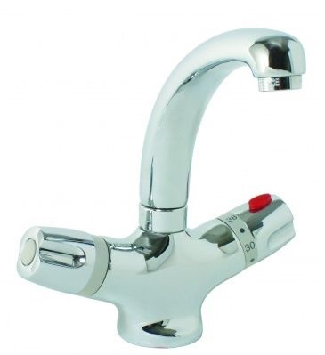 Sopotherm Chrome Termostatic Washbasin faucet