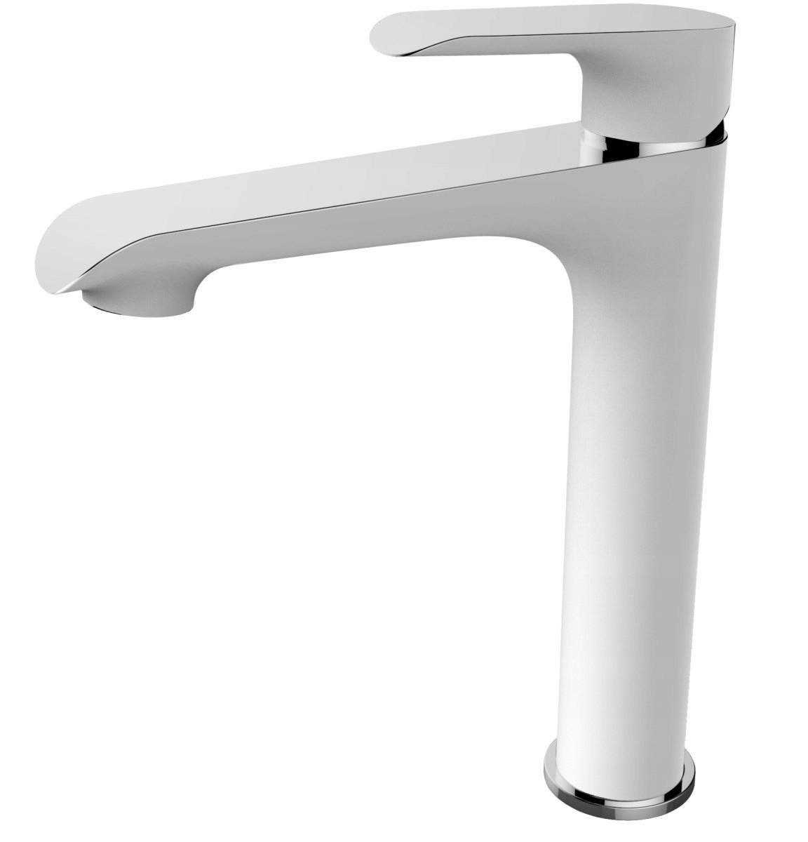 Wysoka Alea Ble 62. Biała/Chro Washbasin Faucet