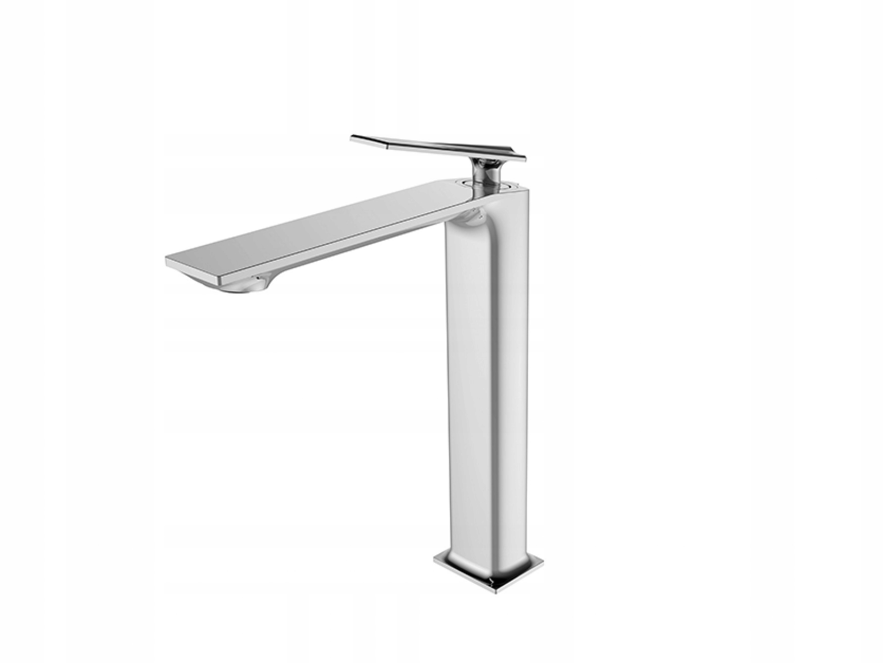 Vysoký ASPIRA a BESCO Chrome Washbasin Faucet
