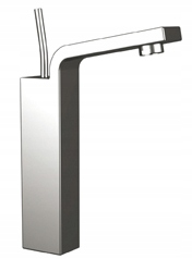 Vysoký umývadlo faucet hej joe chróm