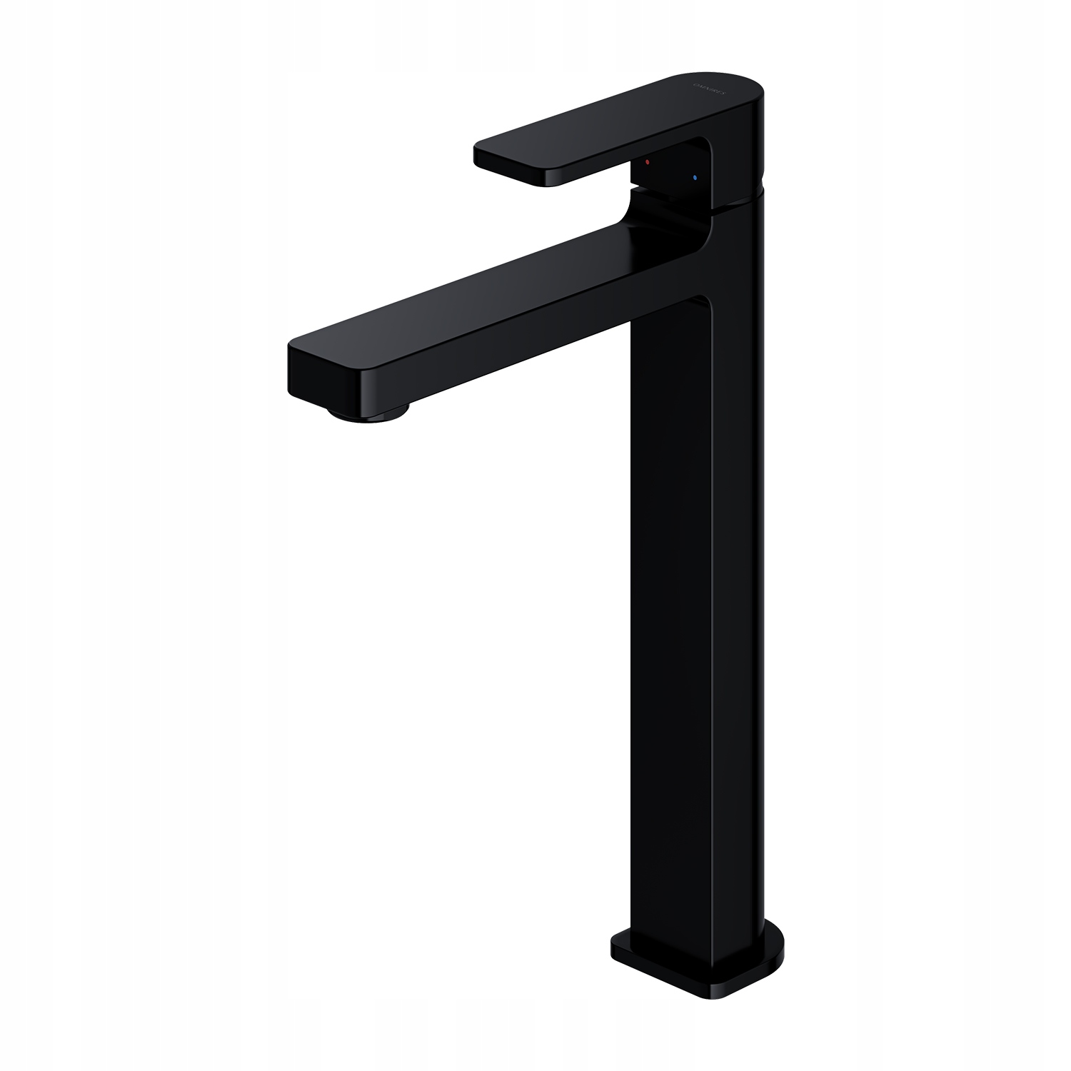 Vysoké čierne omnires baretti washbasin faucet