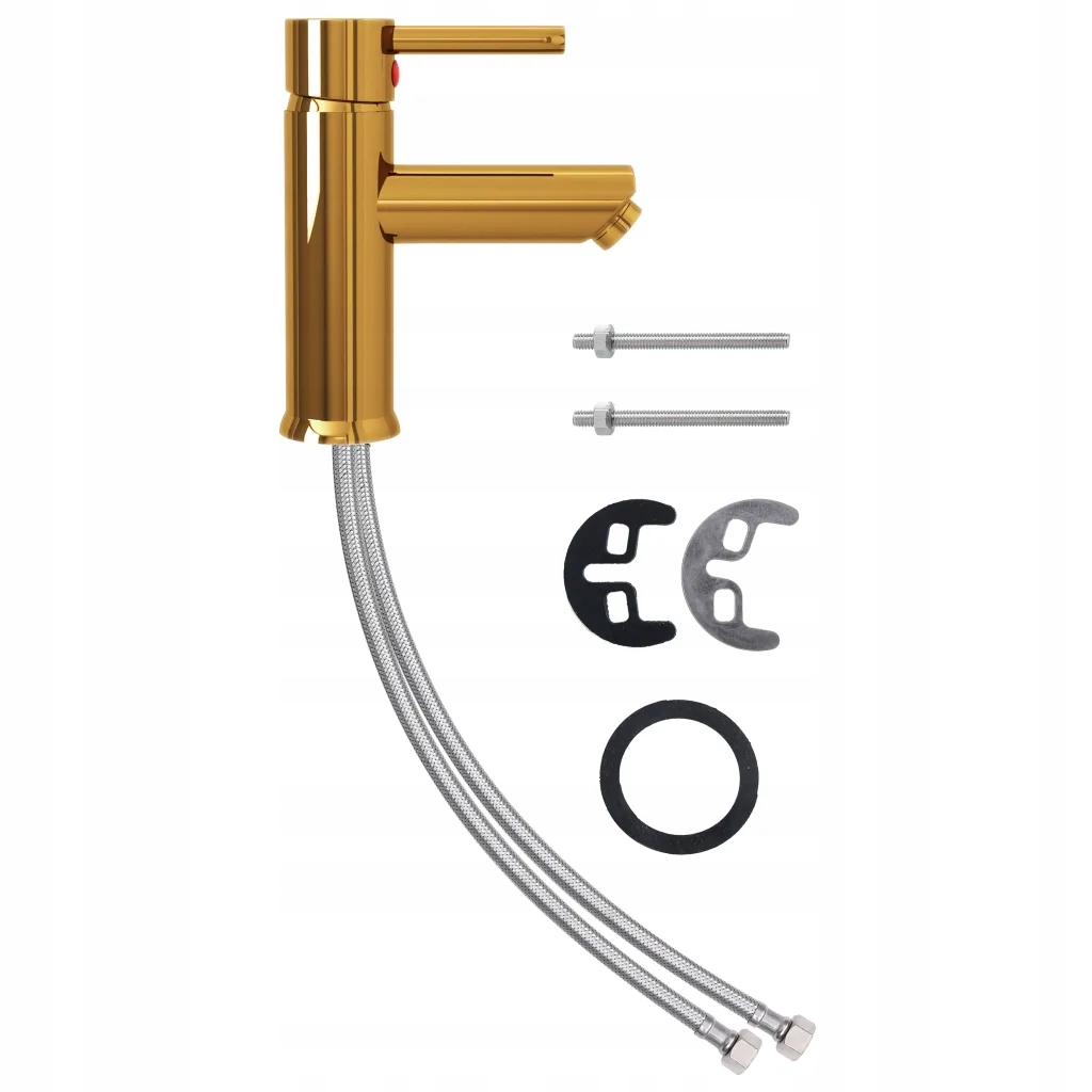 Sink Battery, Golden Finish, 130x176 mm