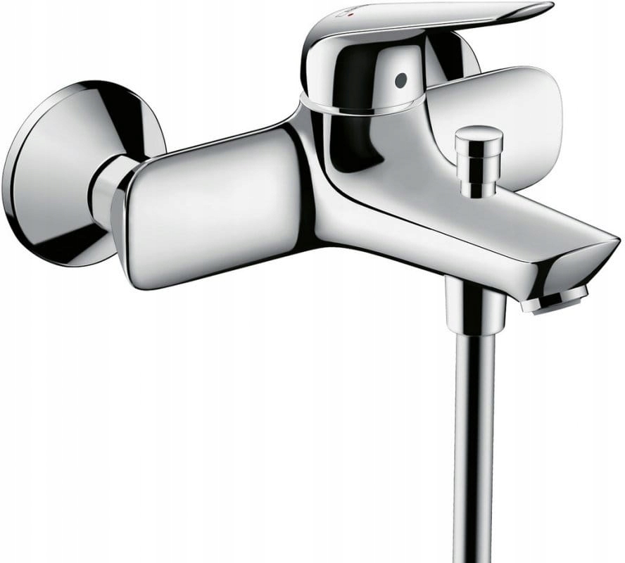 Bath and Shower Faucet Wall Hansgrohe Novus Chrome