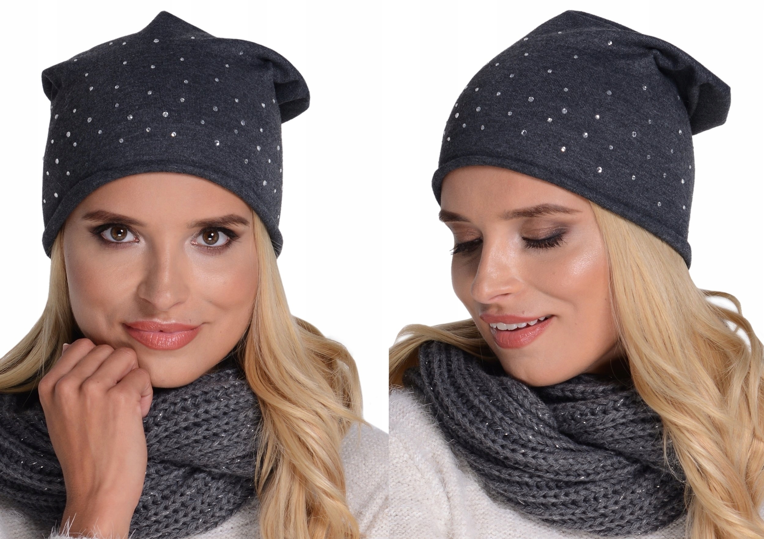 Zimná čiapka Beanie Alu Navy modrá, modrá. Universal