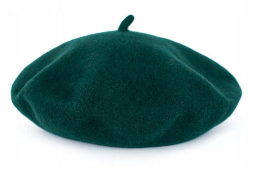 Klasický základný vlnený baret s anténou