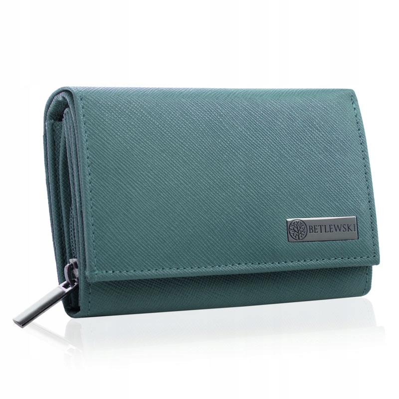 Peňaženka - Portfólio Betlewski Prírodná koža Blue Blue BREA BPD-SA-11-Womens