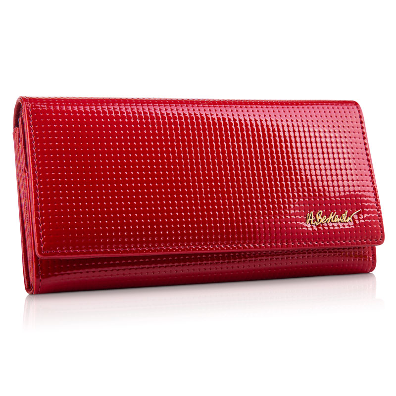 Peňaženka - Produkt Betlewski Wallet Natural Leather Red BPD-DT-100-Womens