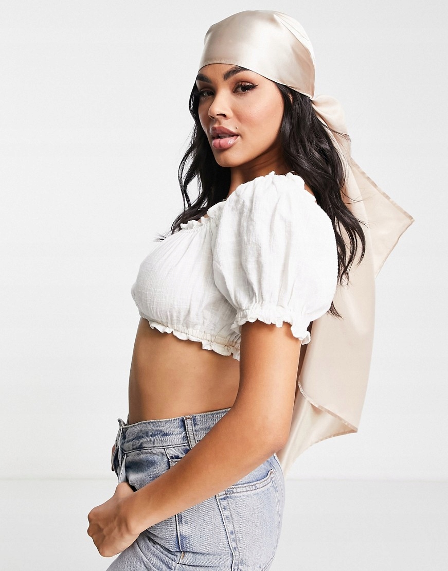 Šatka - ASOS ASOS béžový polyester