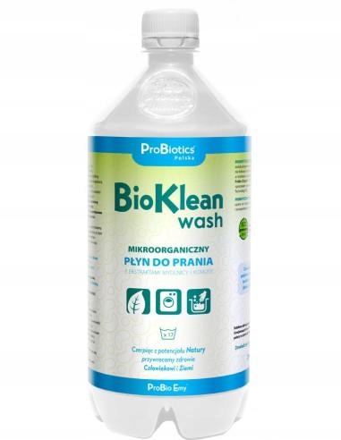Prací gél - BioKlean Wash Mikroorganická umývacia kvapalina 1 L