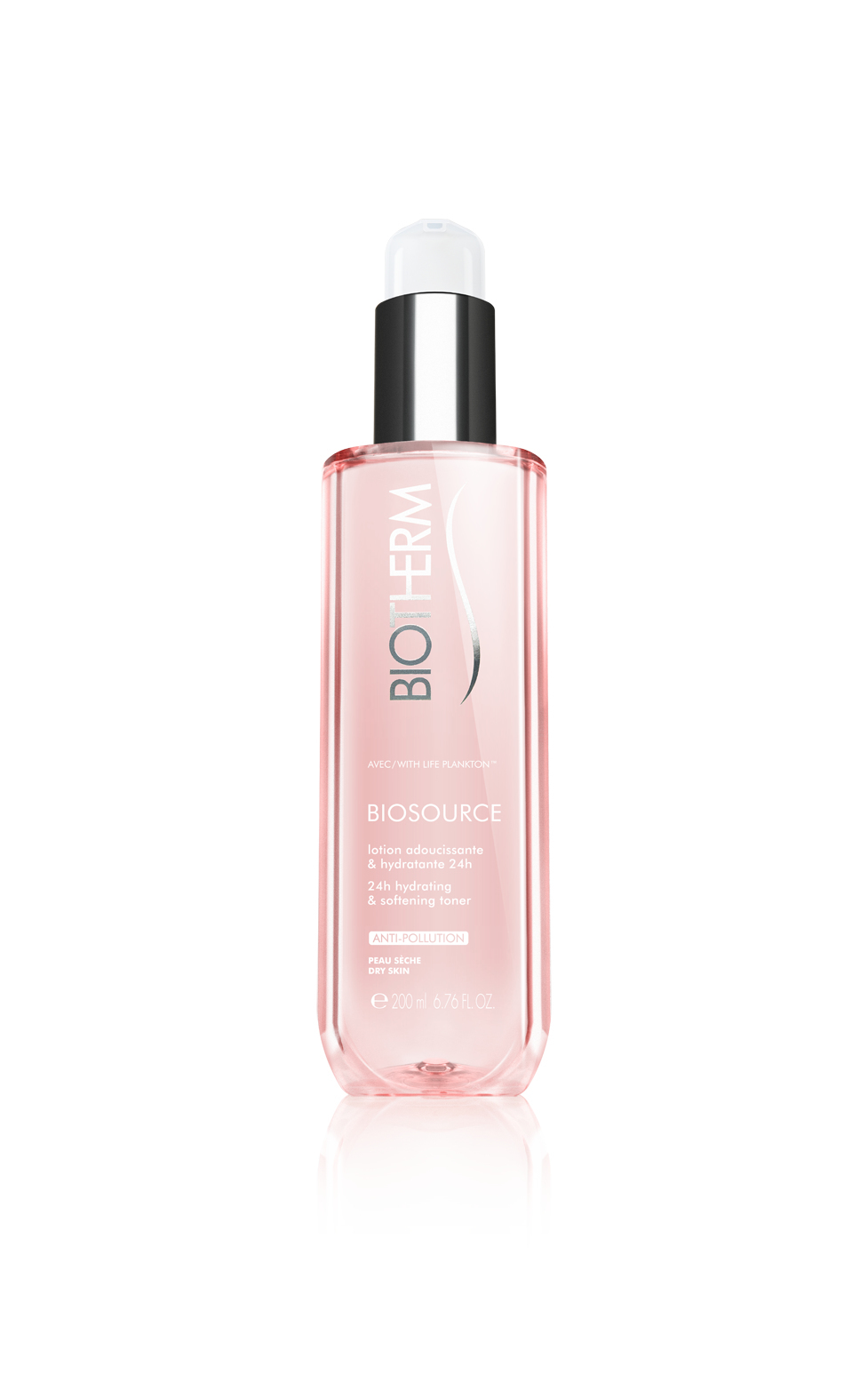 Biotherm Biosource Anti Pollution Lotion hydratačné a vyhladzujúce pleťové tonikum pre suchú pleť 200 ml