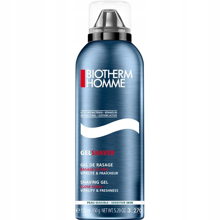Biotherm Homme Gel Shaver pánsky gél na holenie 150 ml