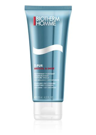 Biotherm Homme T-Pur Anti Oil & Shine čistiace mlieko 125 ml