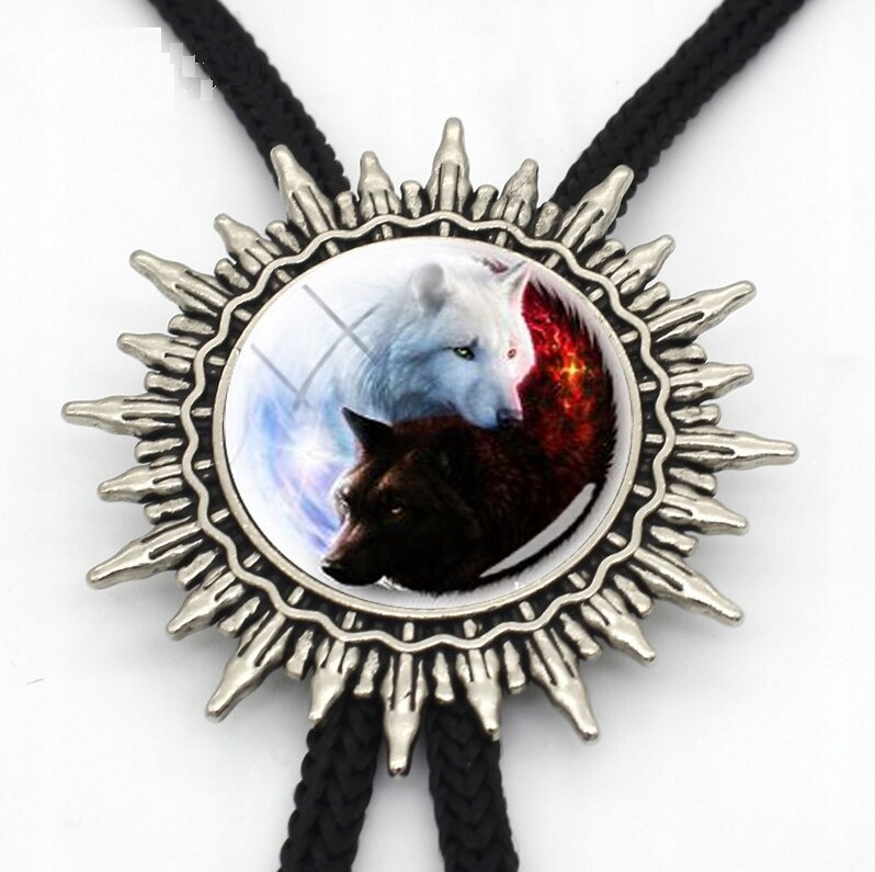 Bolo Cowboy Kravata, Yin Yang Wolves