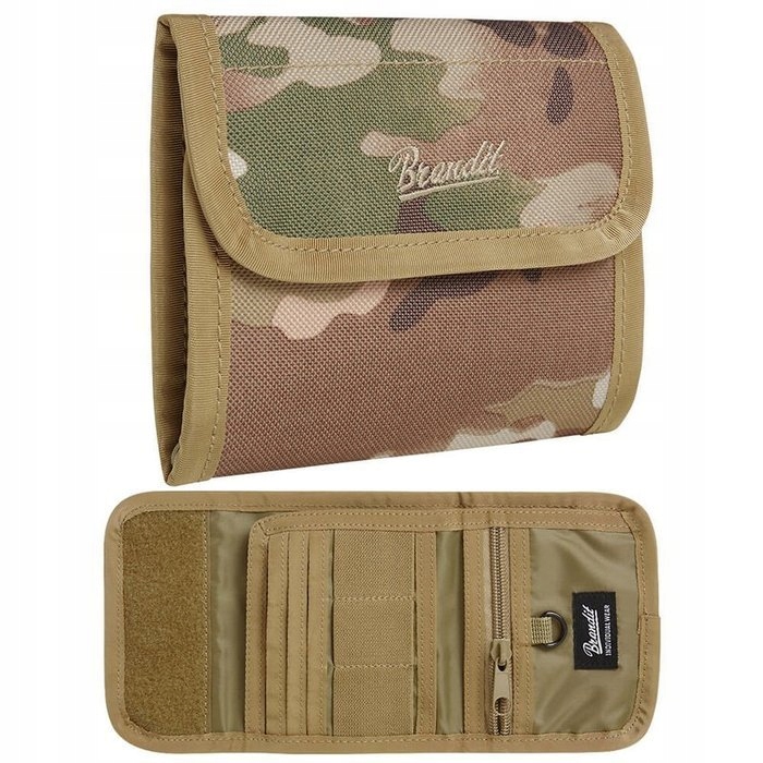 Peňaženka - Portfólio Brandit Béžového syntetického, Brown, Green Five - Unisex Product