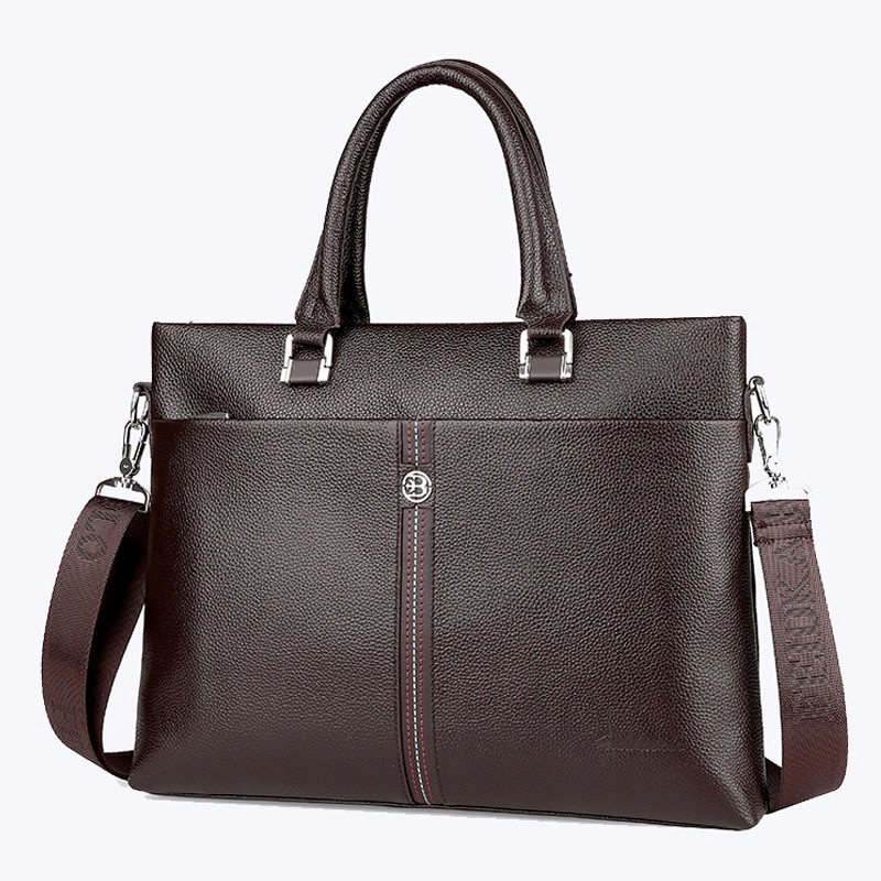 Brown Feidikabolo Brand Men's 100% Pánska taška