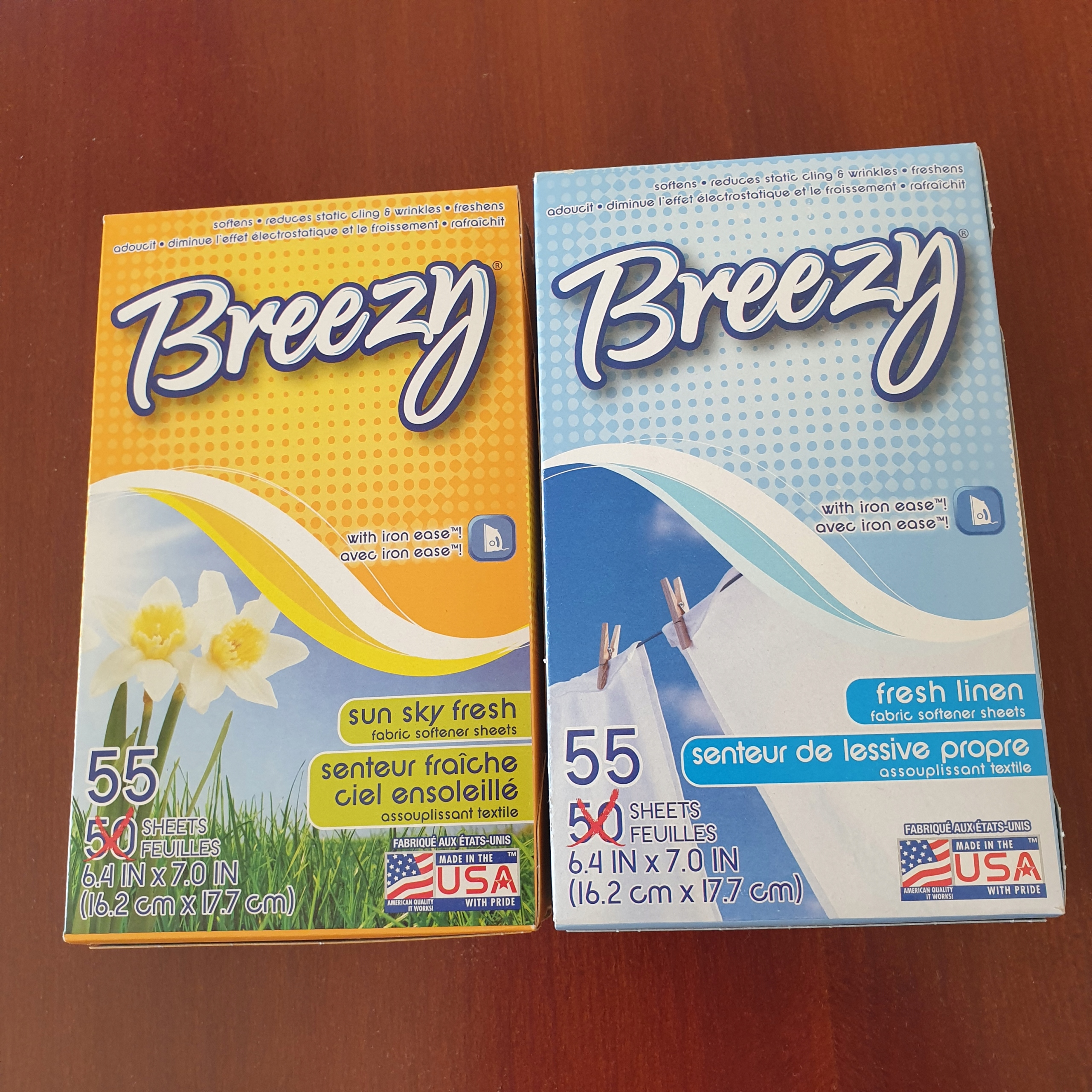 Vône do sušičky -  Breeze tkanivá pre sušičku 110ks.