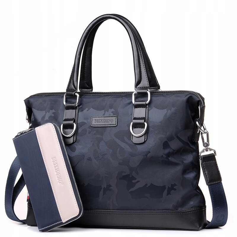 BU CamouflageHandbag Oxford Portfólio Man Messenge