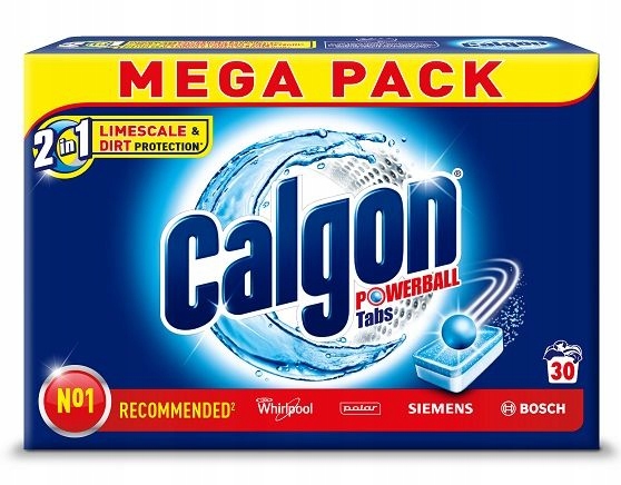Pracie kapsuly a tablety - CALGON PRAČNÉ TABLETY ZMäKČENIE VODY 30ks