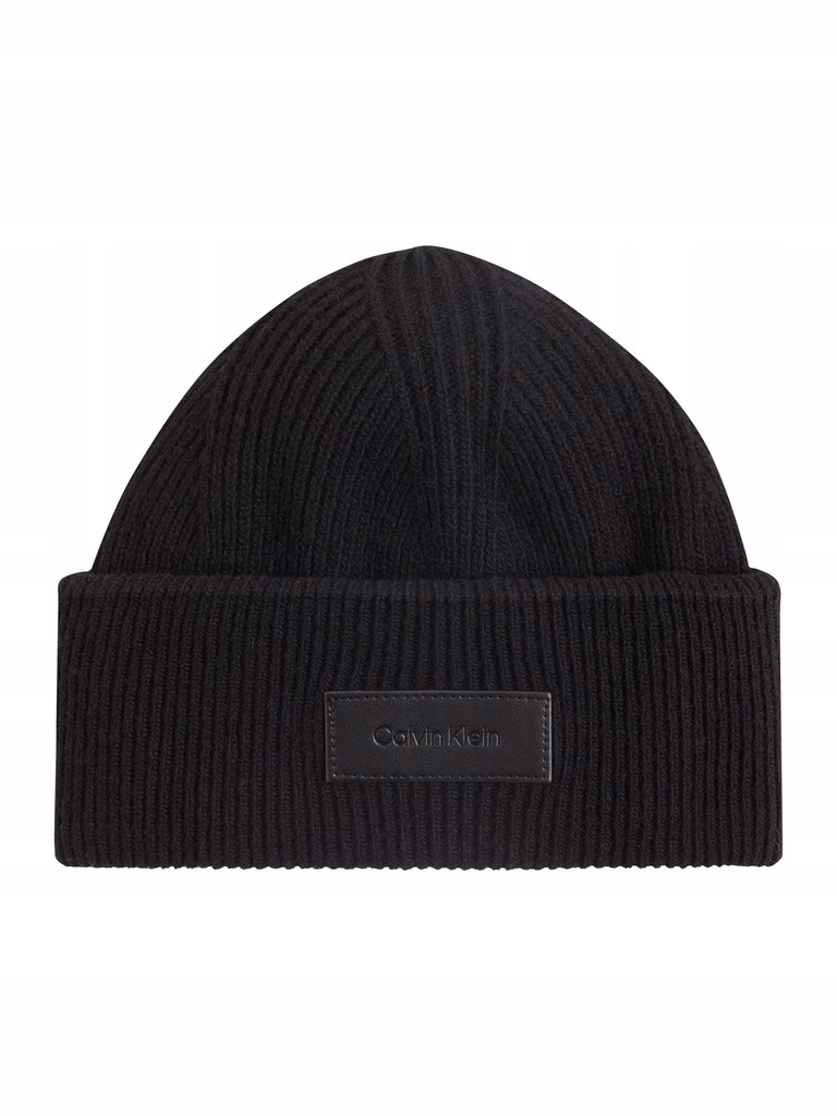 Calvin Klein Winter Cap Badge Docker Black