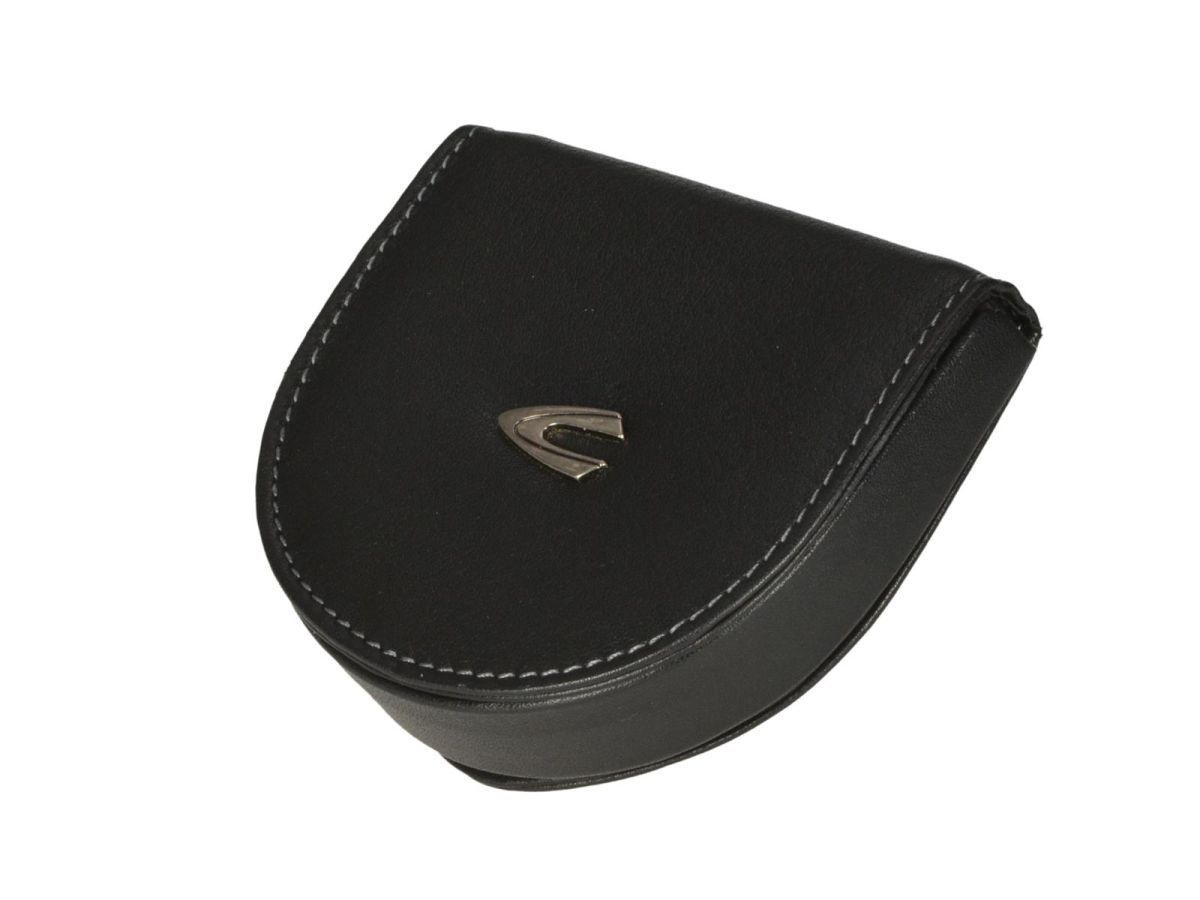 Peňaženka - Camel Active Backle Prírodná kožená čierna peňaženka / Podkówka - Pánsky produkt