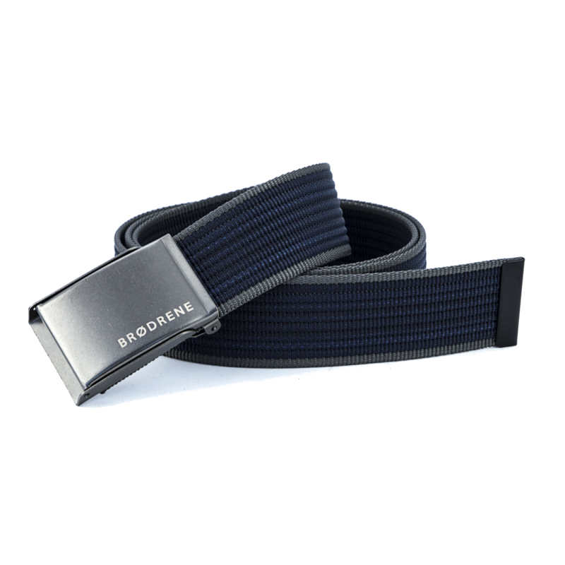 Opasok - Brødrene Navy Blue Belt - pánsky produkt