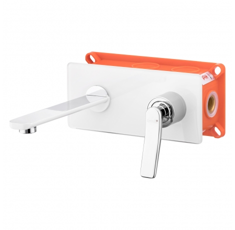 Catido Benátky Ln1p White Cbox Washbasin faucet