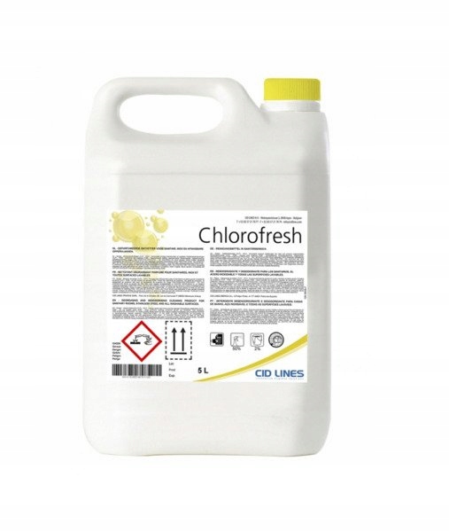 Chloropresh 5L Dezinfekcia Kúpeľňa Kúpeľňa Kúpele