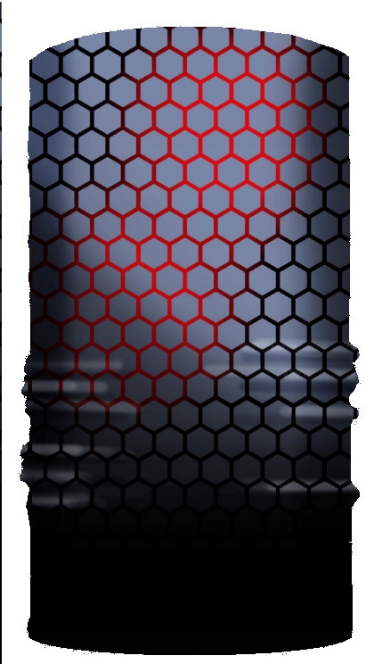Šatka, sál - Red Velvet 47 cm komín - mužský produkt