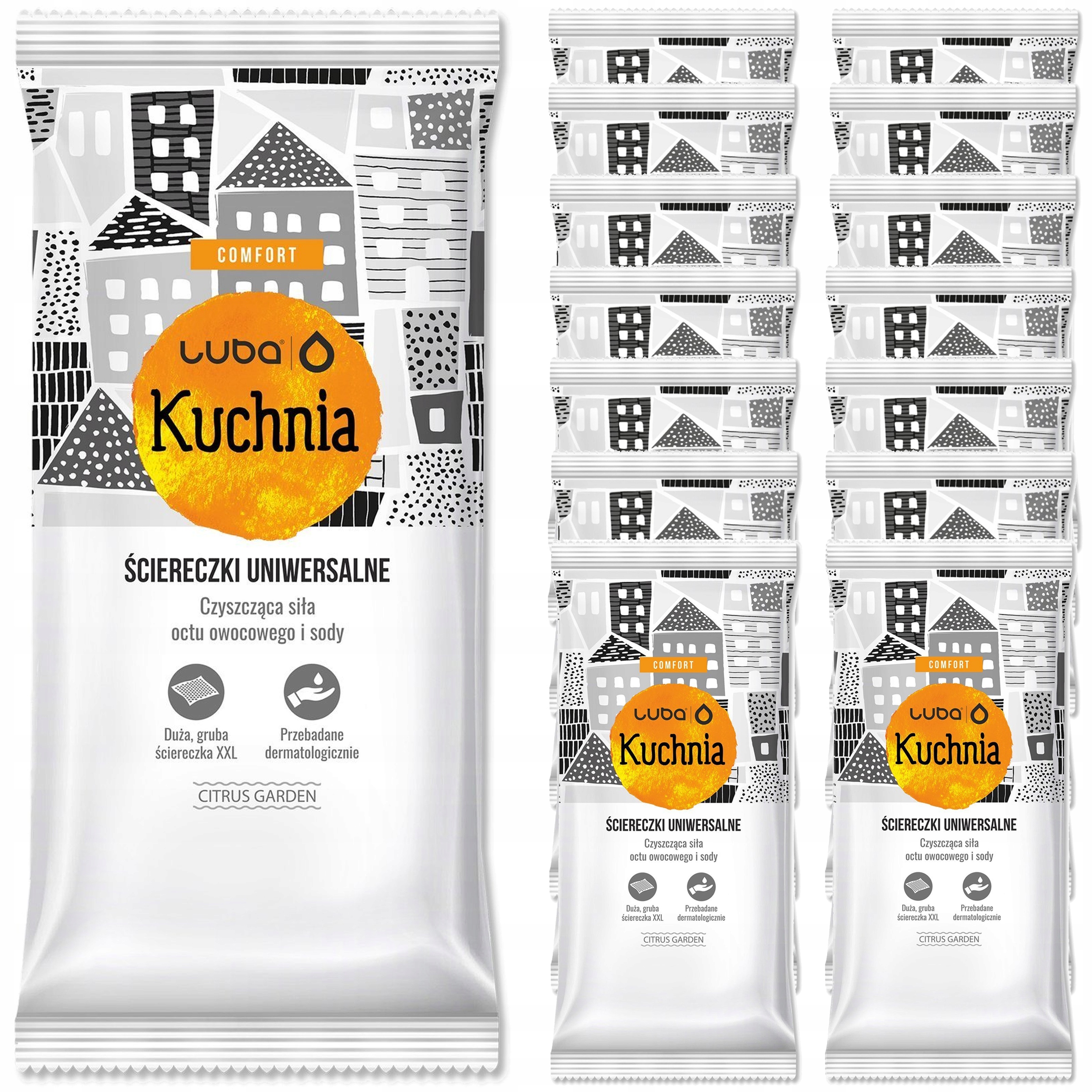 Univerzálne zvlhčené utierky - kuchyňa 15x32sz