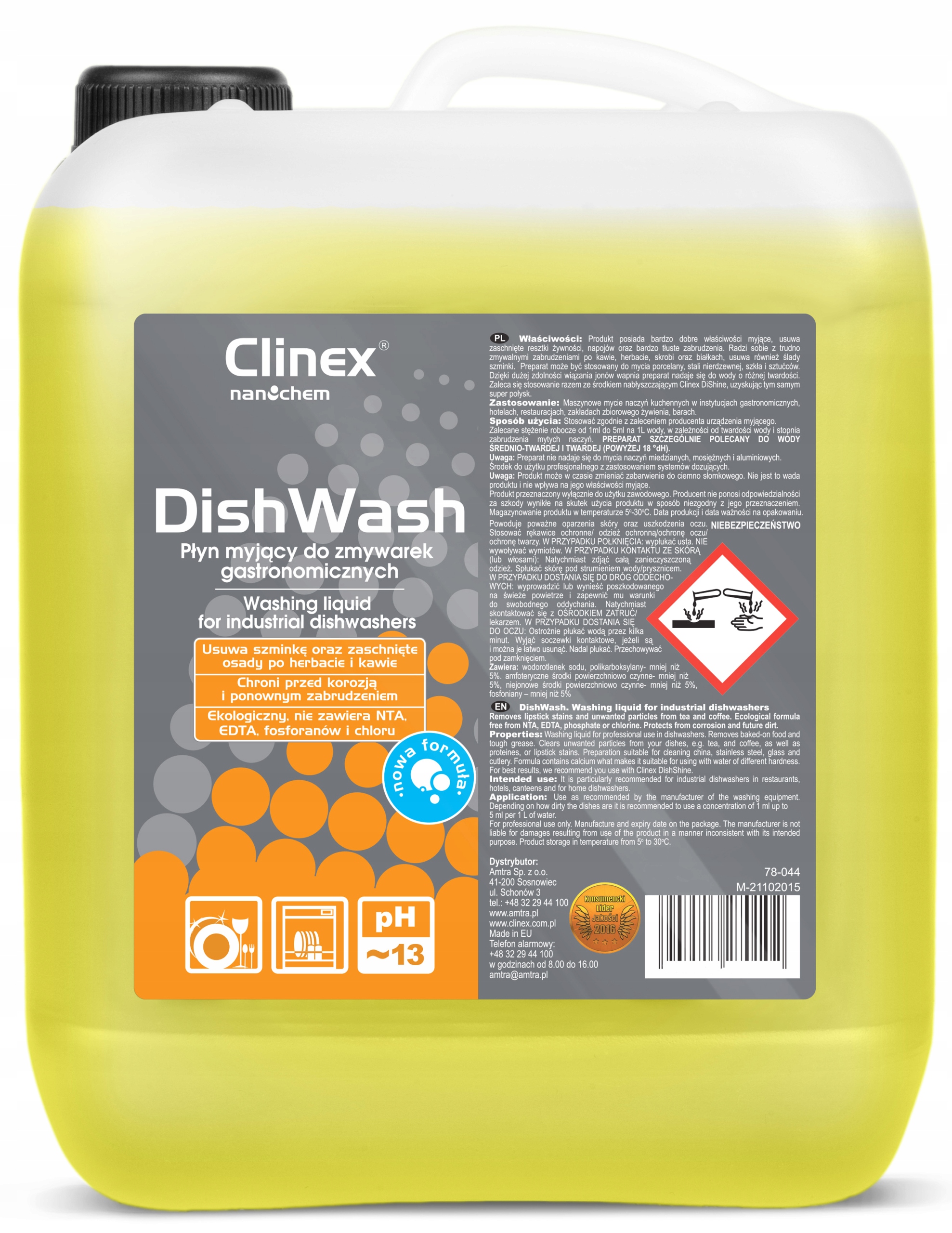 CLINEX umývačka riadu - umývačka riadu - 20l
