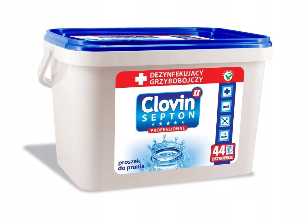 Prací prášok - CLOVIN II SEPTON PRÁŠOK DEZINF. HUBNÝ VRAH 5KG
